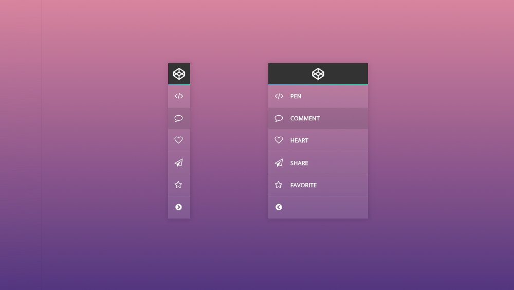 Collapsible Menu